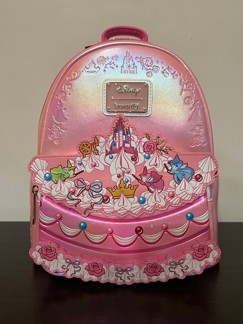 Loungefly Disney Aurora Sleeping Beauty Mini Backpack Cake